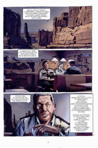 extrait bande-dessinee L' Homme squelette
