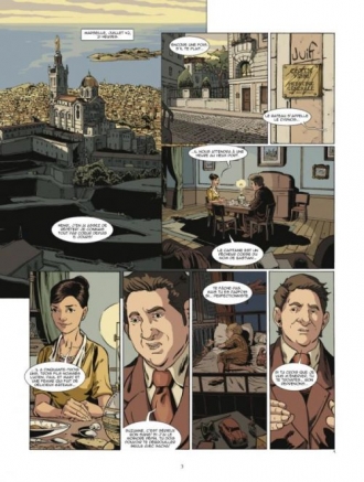 extrait bande-dessinee L' Île des justes