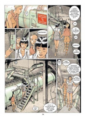 extrait bande-dessinee L' Impossible machine