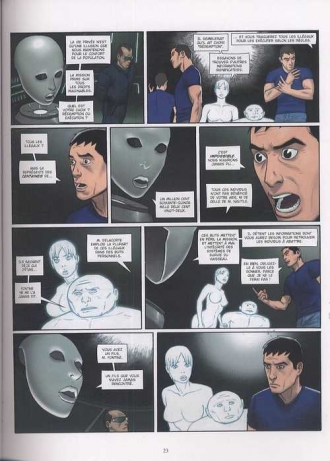 extrait bande-dessinee Organic transfer