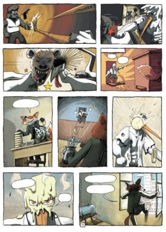 extrait bande-dessinee L' Inspecteur Londubec