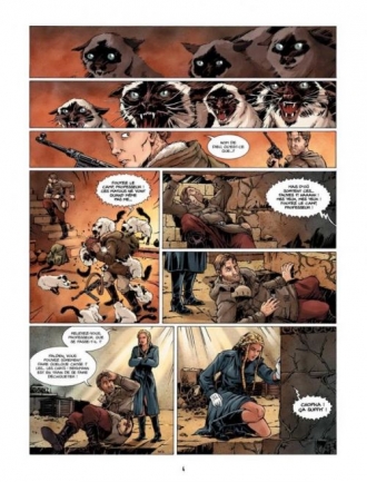 extrait bande-dessinee La grimace du vieux singe
