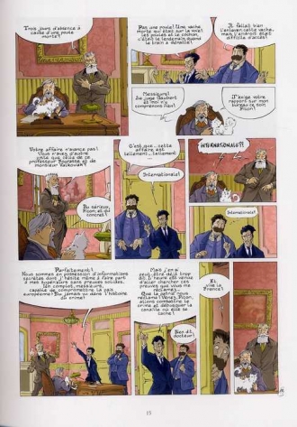 extrait bande-dessinee L'affaire valkoviak