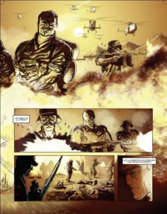 extrait bande-dessinee L' Opération Soleil de plomb