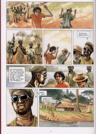 extrait bande-dessinee L' Or (Bihel) T1