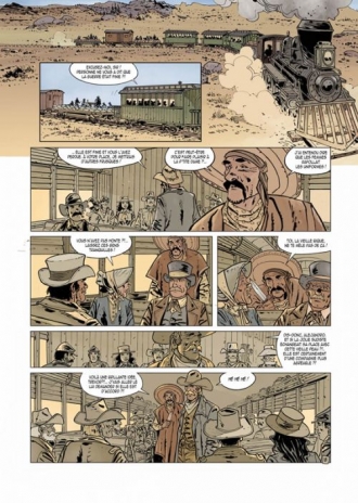 extrait bande-dessinee L' Or de Morrison T1