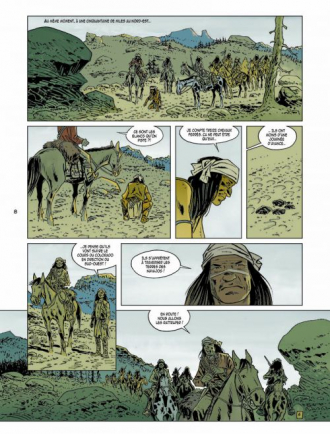 extrait bande-dessinee L' Or de Morrison T2