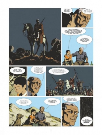 extrait bande-dessinee L' or et le sang