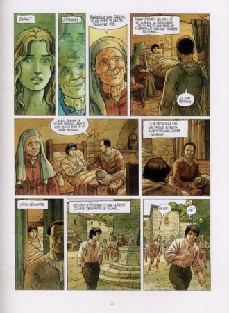 extrait bande-dessinee Le maître des abruzes