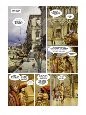 extrait bande-dessinee Les Amants de Venise