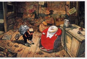 extrait bande-dessinee L' orgue de barbarie