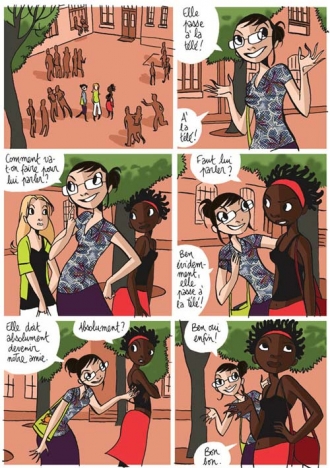extrait bande-dessinee La b.D. des filles T1