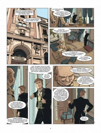 extrait bande-dessinee La Banque – cycle 3 : 1882-1914, T6