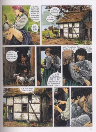extrait bande-dessinee La belle coquetière