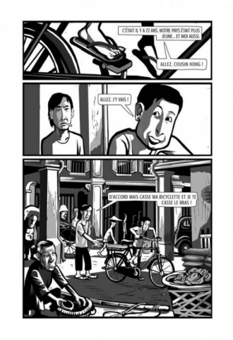 extrait bande-dessinee La bicyclette