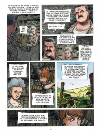 extrait bande-dessinee La Chenue