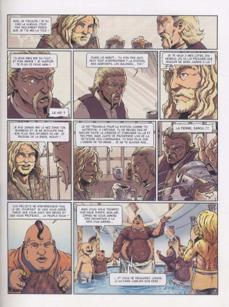 extrait bande-dessinee Le feu de la discorde