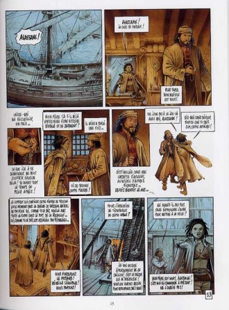 extrait bande-dessinee Le serment