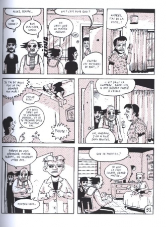 extrait bande-dessinee La Crampe