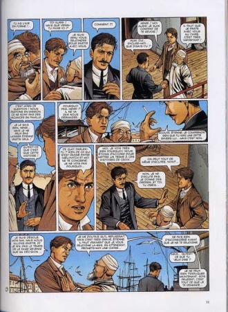 extrait bande-dessinee Les espions du caire