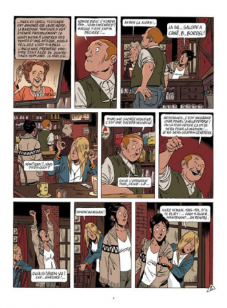 extrait bande-dessinee La Dame de fer
