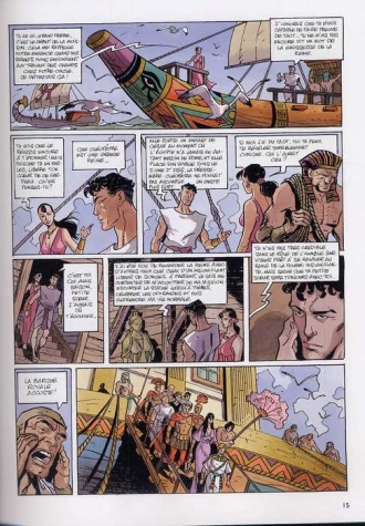 extrait bande-dessinee Le scorpion de Karnak