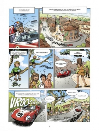 extrait bande-dessinee La Dernière Targa Florio