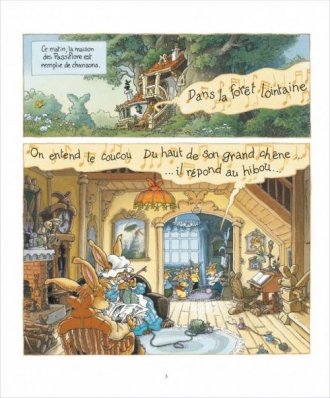 extrait bande-dessinee La chorale
