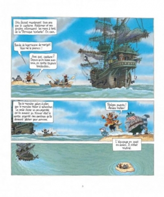 extrait bande-dessinee La chasse au trésor