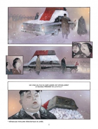 extrait bande-dessinee Une vie en Corée du Nord