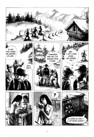 extrait bande-dessinee La fille au corbeau