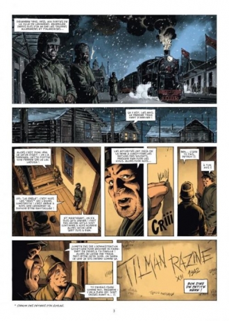 extrait bande-dessinee La balade de Tilman Razine