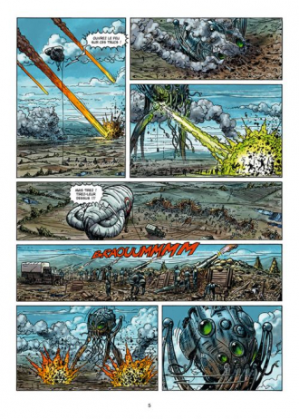 extrait bande-dessinee Terreur martienne