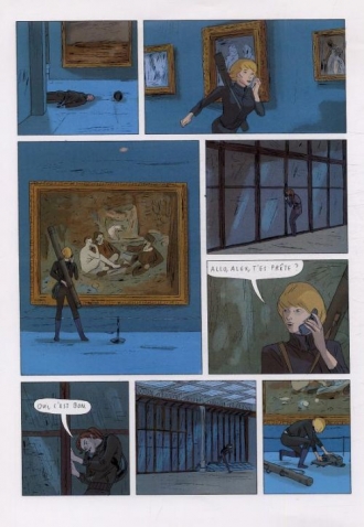 extrait bande-dessinee La Grande odalisque