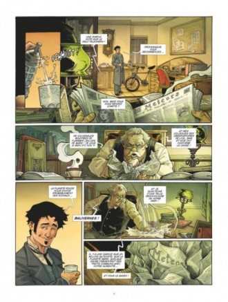 extrait bande-dessinee La Guerre des mondes T1