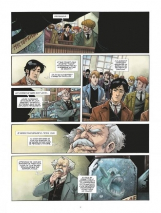 extrait bande-dessinee La Guerre des mondes T2