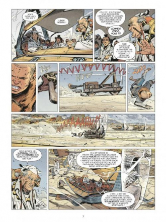 extrait bande-dessinee L'escadre frêle