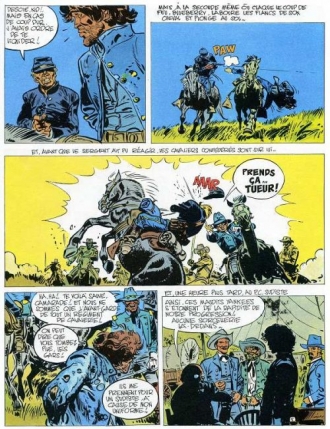 extrait bande-dessinee Un yankee nommé Blueberry