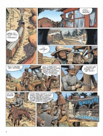 extrait bande-dessinee Le convoi des bannis