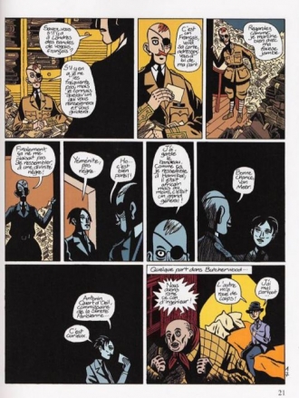 extrait bande-dessinee La lecture des ruines