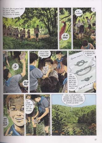 extrait bande-dessinee La lettre froissée