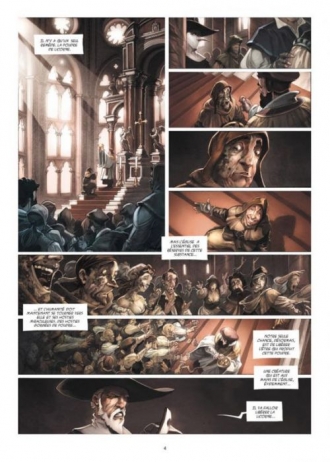 extrait bande-dessinee Le jour du baptême
