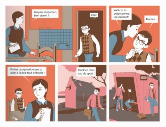 extrait bande-dessinee La Ligne droite