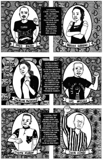 extrait bande-dessinee Chronique d'une révolution sans armes au Congo