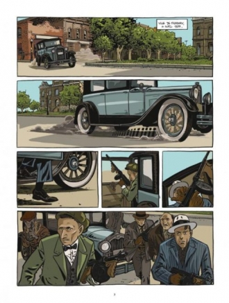 extrait bande-dessinee Promotion Gangsters