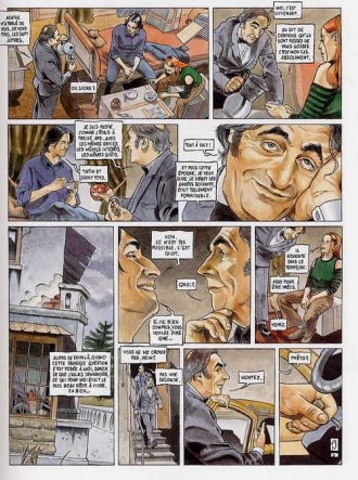 extrait bande-dessinee Le neuvième témoin