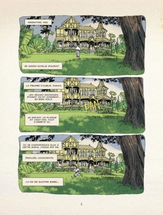 extrait bande-dessinee La Malédiction de Gustave Babel