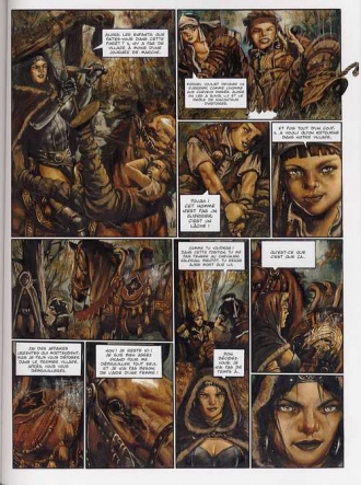 extrait bande-dessinee La geste écarlate