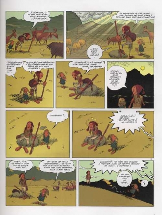 extrait bande-dessinee La nuit de l'inca T1