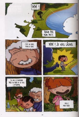 extrait bande-dessinee La Petite famille
